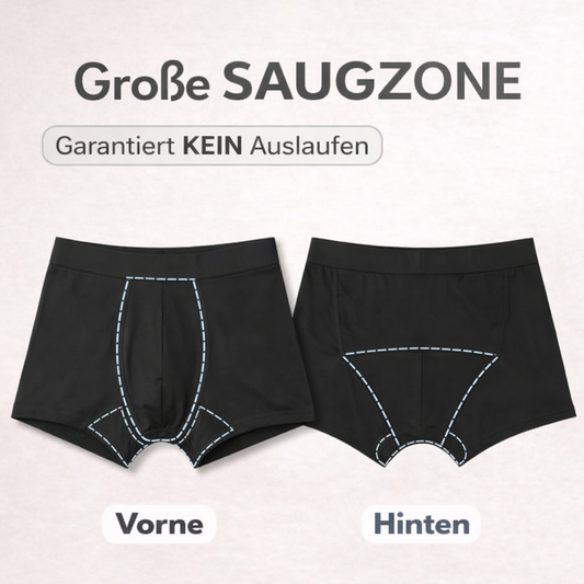 Dryvion® Boxershorts mit ultra-starkem Auslaufschutz